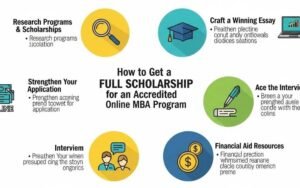 How to Get a Full Scholarship for an Accredited Online MBA Program